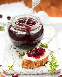 Новогодний клюквенный джем