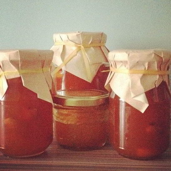 Рецепт персикового джема с миндалем и лимоном