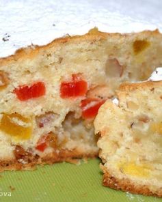 Штоллен с апельсиновым джемом