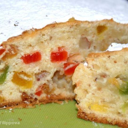 Рецепт штоллена с апельсиновым джемом