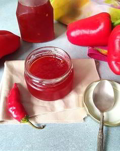 Соус-джем из перцев чили