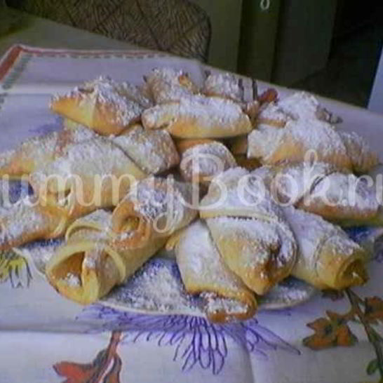 Рецепт трубочек с джемом