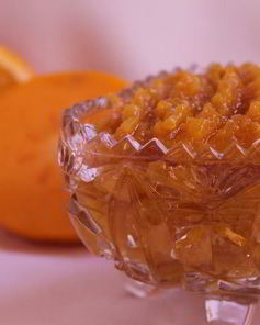 Тыквенный джем с хурмой и апельсином