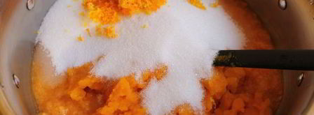 тыквенный джем с хурмой и апельсином. Шаг 5