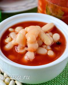 Фасоль в томате на зиму