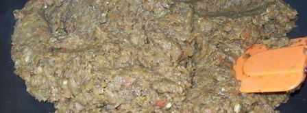 икра из запеченых баклажанов на зиму. Шаг 9