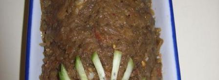 икра из запеченых баклажанов на зиму. Шаг 10