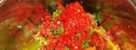 икра из зеленых помидор и болгарского перца на зиму. Шаг 2