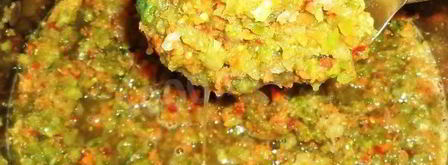 икра из зеленых помидор и болгарского перца на зиму. Шаг 4