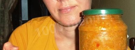 икра из зеленых помидор и болгарского перца на зиму. Шаг 7