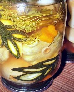 Кабачки и патиссоны на зиму