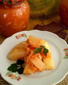 Кабачки на зиму, пальчики оближешь