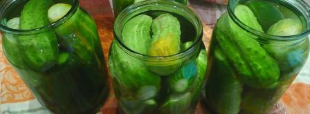 кисло-сладкие огурцы в банках без уксуса. Шаг 7