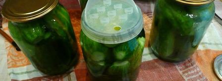 кисло-сладкие огурцы в банках без уксуса. Шаг 8