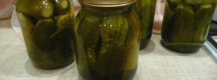 кисло-сладкие огурцы в банках без уксуса. Шаг 10