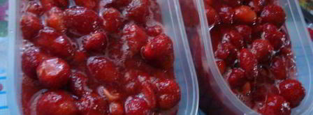 клубника замороженная на зиму. Шаг 5