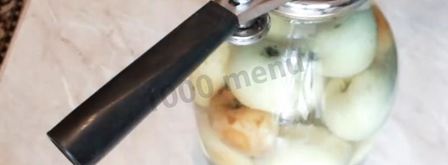 антоновка на зиму компотом. Шаг 6