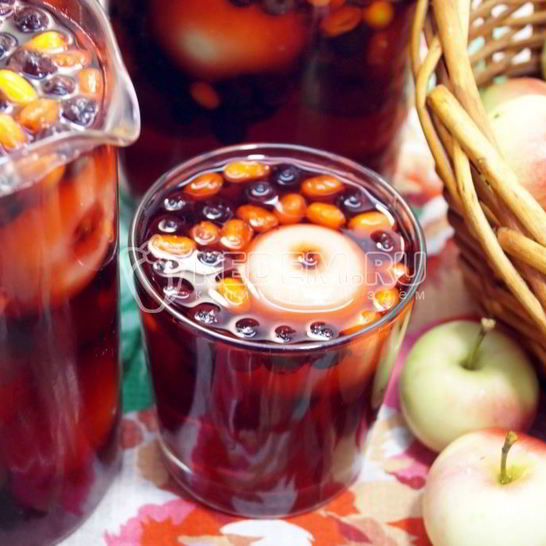 Рецепт компота ассорти на зиму