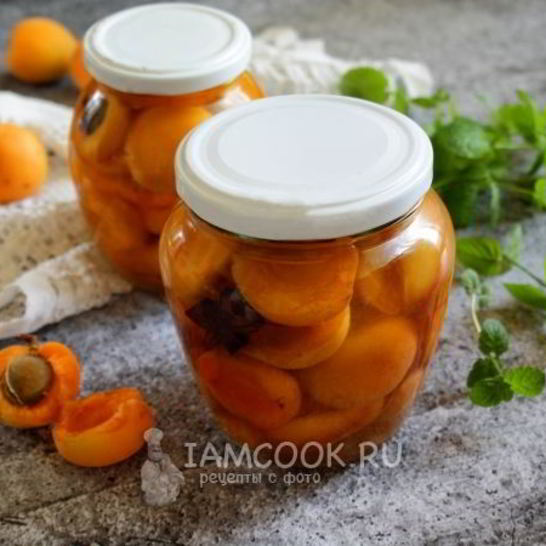 Рецепт компота из абрикосов без косточек на зиму