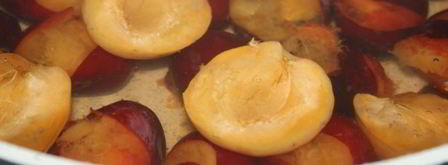 компот из алычи, абрикос и летних ягод. Шаг 2