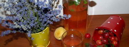 компот из алычи с мелиссой. Шаг 4