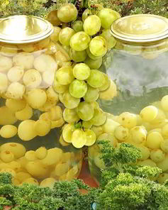 Компот из белого винограда