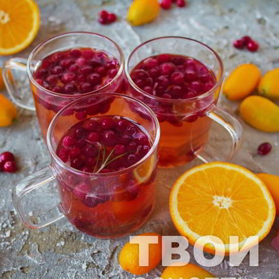 Рецепт компота из брусники