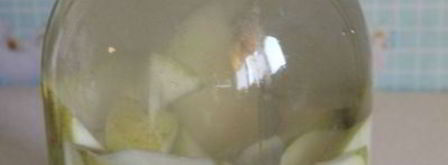 компот из груш с черноплодной рябиной и малабарской корицей на зиму. Шаг 3