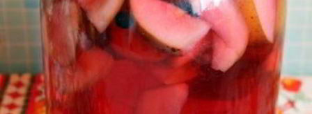 компот из груш с черноплодной рябиной и малабарской корицей на зиму. Шаг 7