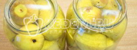 компот из груш. Шаг 4