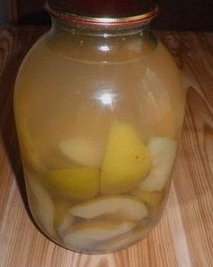 Компот из груши на зиму