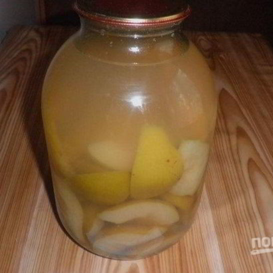 Рецепт компота из груши на зиму