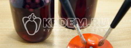 компот из ирги. Шаг 8