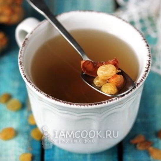 Рецепт компота из изюма