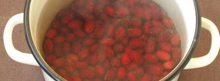 компот из кизила. Шаг 3