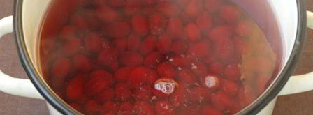 компот из кизила. Шаг 5