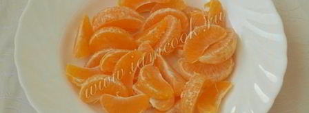 компот из мандаринов и яблок. Шаг 3