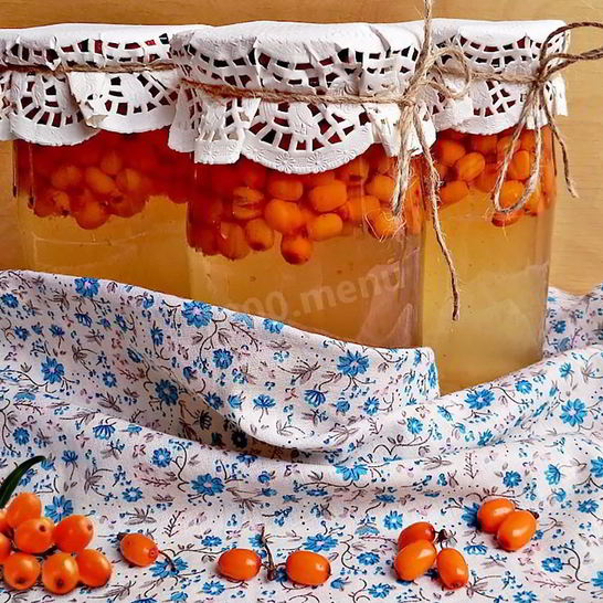 Рецепт компота иза облепих ны зиму