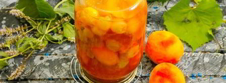 компот из персиков и винограда на зиму. Шаг 19