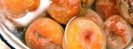 компот из персиков на зиму. Шаг 2