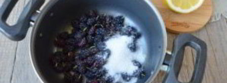 компот из шелковицы. Шаг 2