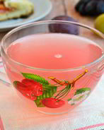 Компот из слив и винограда