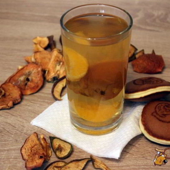 Рецепт компота из сухофруктов с мандаринами