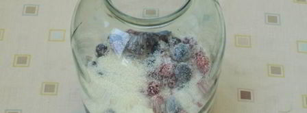 компот из терна, алычи и малины на зиму. Шаг 5