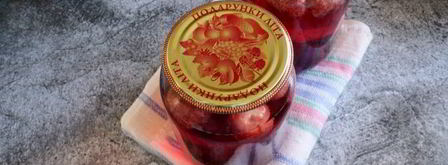 компот из вишни и клубники. Шаг 12