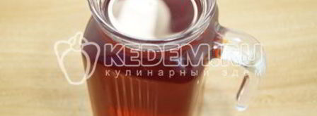 компот из вишни и яблок. Шаг 7