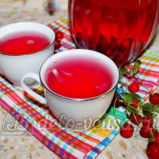 Рецепт компота из вишни