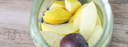 компот из яблок и слив на зиму. Шаг 5