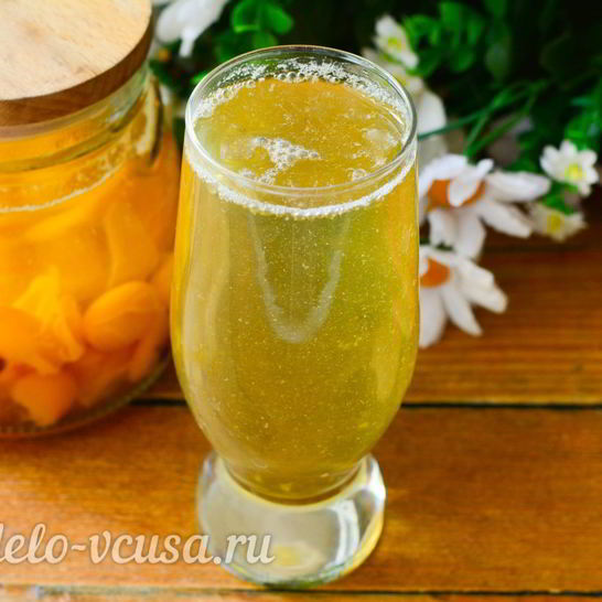 Рецепт компота из желтой алычи на зиму