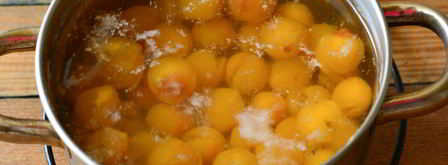 компот из желтой алычи на зиму. Шаг 5